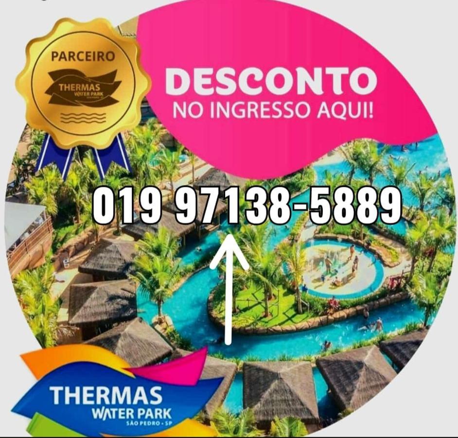 Suites Ambiente Familiar -Prox Do Thermas Águas de São Pedro Εξωτερικό φωτογραφία